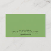 ゼン金ゴールドブランチサロンとスパアポイントメントカード 予約カード (裏面)