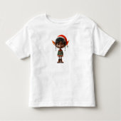 ゼン10代のクリスマス小妖精や小人幼児のティー トドラーTシャツ (正面)