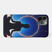 ゼン・アンダー・スターズ: 宇宙瞑想 Case-Mate iPhoneケース (裏面(横))