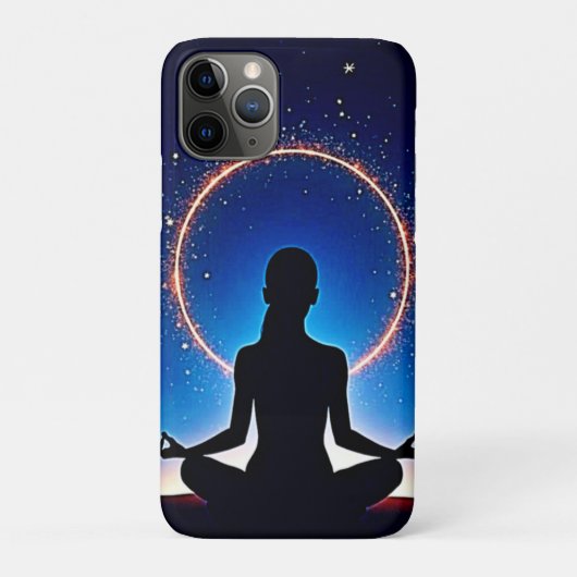 ゼン・アンダー・スターズ: 宇宙瞑想 Case-Mate iPhoneケース (裏)