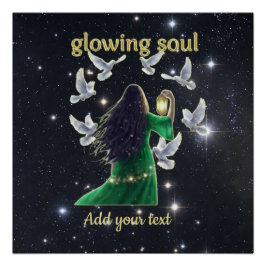 ゼン デコ アクリル アート ポスター