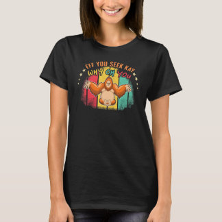 ゼン・ナマステ・アニマル瞑想 なぜあなたはサルピラット Tシャツ