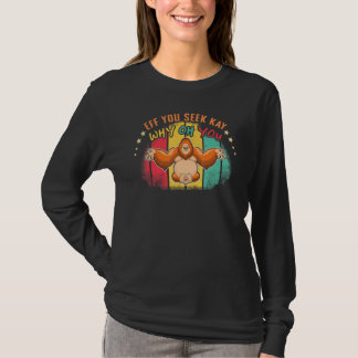 ゼン・ナマステ・アニマル瞑想 なぜあなたはサルピラット Tシャツ