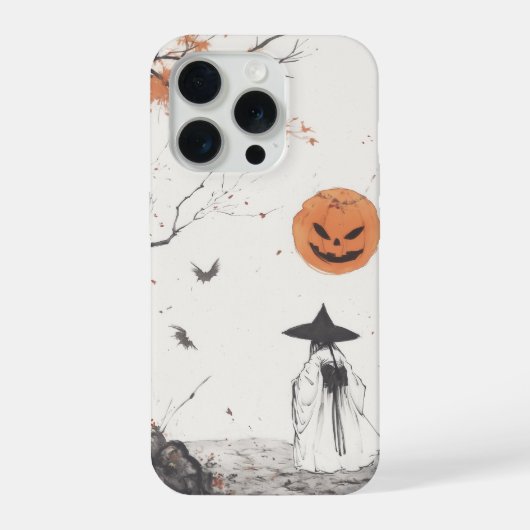 ゼン・ハロウィンiPhoneケース iPhoneケース (裏面)