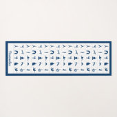 ゼン ヨガ メディテーション ロータス ツリー オブ ライフ ナマステ ヨガマット (裏面(横))