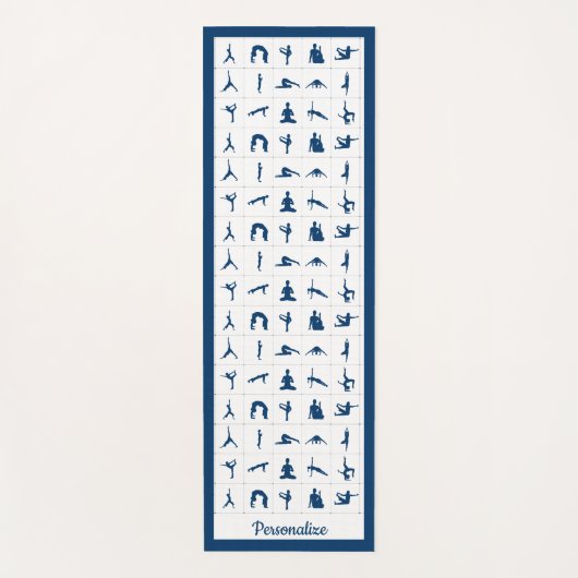 ゼン ヨガ メディテーション ロータス ツリー オブ ライフ ナマステ ヨガマット (正面)