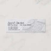 ゼン&抽象芸術ガーデン スキニー名刺 (正面)