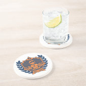 ゼータのゼータのゼータの男子学生の社交クラブの頂上-海軍かオレンジ コースター (側面)