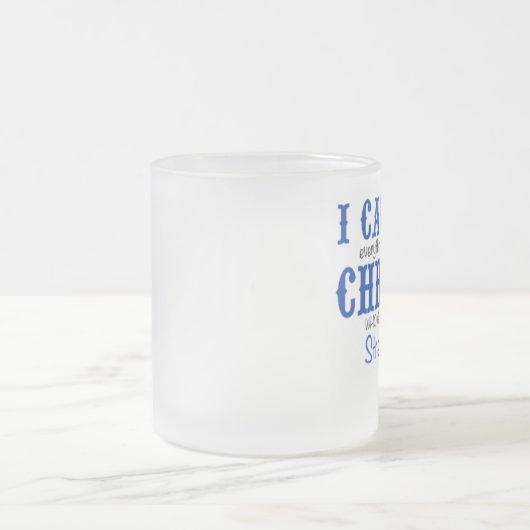 ゼータのファイのベータクリスチャンはマグのフィルの4:13を曇らしました フロストグラスマグカップ (中央)