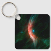 ゼータオピウチから星の風が吹き出す。 キーホルダー (正面)