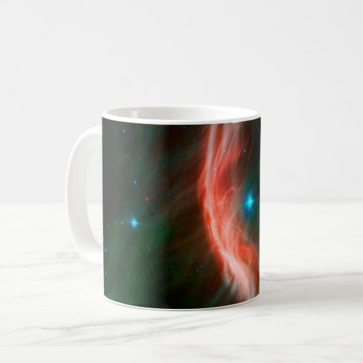 ゼータオピウチから星の風が吹き出す。 コーヒーマグカップ (正面左)