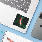 ゼータオピウチから星の風が吹き出す。 シール (ノートパソコンとiPhone)