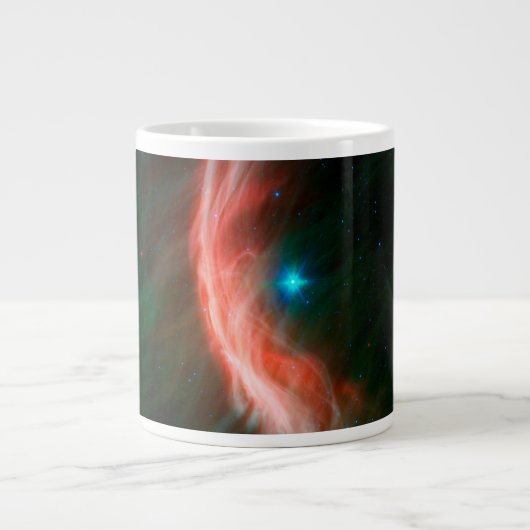 ゼータオピウチから星の風が吹き出す。 ジャンボコーヒーマグカップ (正面)