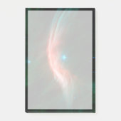 ゼータオピウチから星の風が吹き出す。 ポストイット (正面)