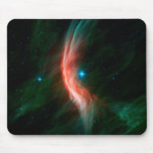 ゼータオピウチから星の風が吹き出す。 マウスパッド (正面)