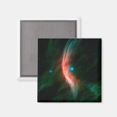 ゼータオピウチから星の風が吹き出す。 マグネット (正面/裏面)