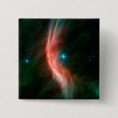 ゼータオピウチから星の風が吹き出す。 缶バッジ (正面)