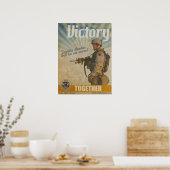 ゼータゾンビ勝利ポスター ポスター (キッチン)