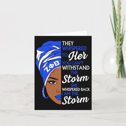 ゼータピベータ女子黒人女性プライドメラニンA カード (正面)