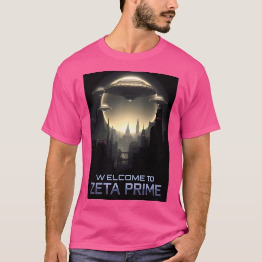 ゼータプライムへようこそ Tシャツ (正面)
