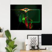 ゼータ網帯の軽船 ポスター (ホームオフィス)