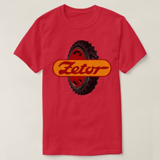 ゼータ・トラクター Tシャツ (デザイン正面)