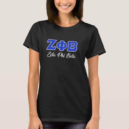 ゼータ・ピベータ準州Sorority Paraphernalia,ゼータ・ピベット Tシャツ (正面)