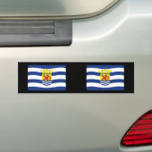 ゼーラントのオランダ バンパーステッカー (車上)