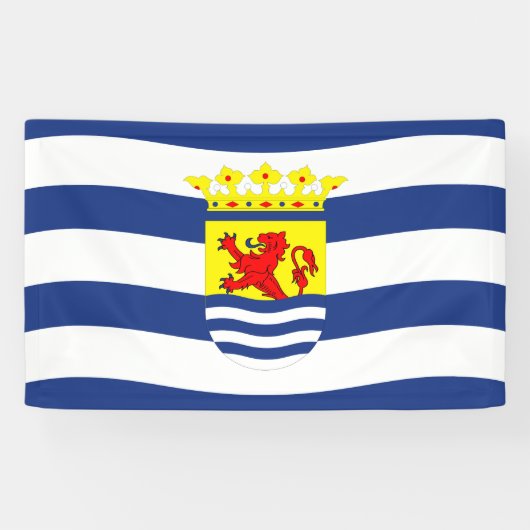 ゼーランド国旗のオランダ省オランダ領域の記号 横断幕 (横)