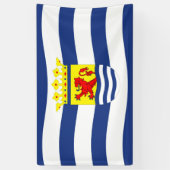 ゼーランド国旗のオランダ省オランダ領域の記号 横断幕 (縦)