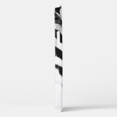 ゼ芸術的ブの黒と白のクローズアップポートレート Case-Mate iPhoneケース (裏面 / 右)