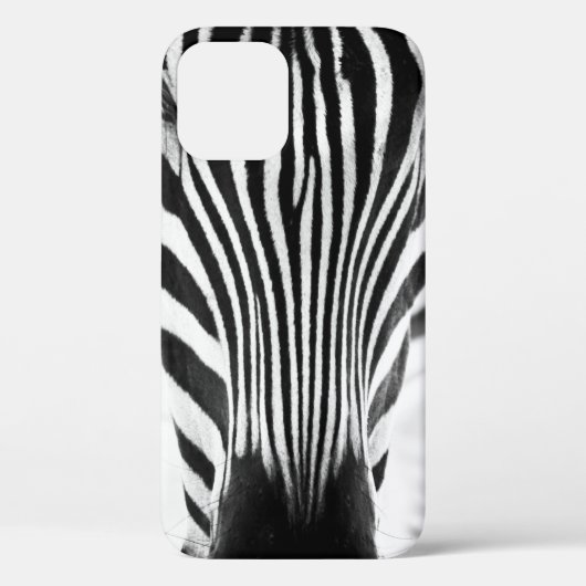 ゼ芸術的ブの黒と白のクローズアップポートレート Case-Mate iPhoneケース (裏面)