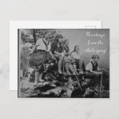 ゼ・ホール・ギャングよりグリーティング・ポストカード ポストカード (正面/裏面)