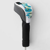 ソお尻囲碁ゴルフヘッドカバー ゴルフヘッドカバー (アングル)