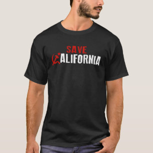 ソはっきりした連スタイル救カリフォルニア Tシャツ