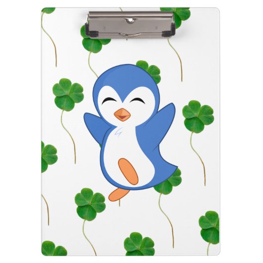 ソアとスタイル：鳥のデザイン クリップボード (正面)