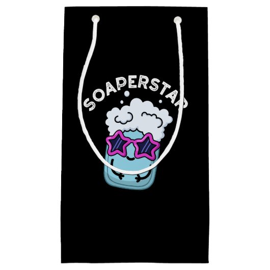 ソアパースターおもしろいソープンダークBG スモールペーパーバッグ (正面)