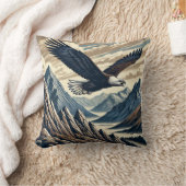 ソアリングイーグル クッション (ブランケット)