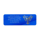 ソアリングゴールデンフェニックスオンブルー ラベル (正面)