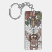 ソアリングピグ キーホルダー (正面左)