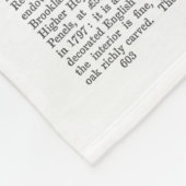 ソアリングピグ フリースブランケット (角)