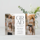 ソアリングモダングラード |フォトコラージュ卒業 招待状 (スタンド正面)