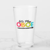 ソイカラフルオ遊ボエミュージシャンOboist Coffee M タンブラーグラス (正面)