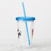 ソイセダコンチデンバハマカリブの アクリルタンブラー (左)