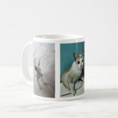 ソイ犬2匹と猫1匹…タイ コーヒーマグカップ (正面左)