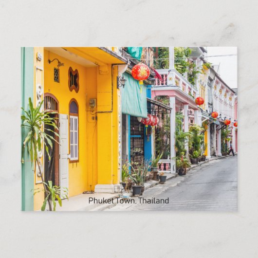 ソイ・ロマネーの中国ポルトガル建築 ポストカード (正面)