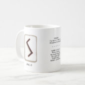 ソウィロルーンストーンマグ コーヒーマグカップ (正面左)