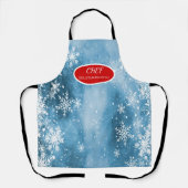 ソウフレークスブルーホリデイ エプロン (正面)