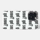 ソウルある? iPhoneケース (裏面横)