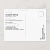 ソウルのカレンダー42 ポストカード (裏面)